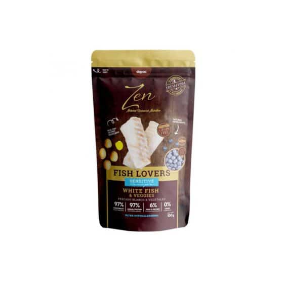 ZEN POUCHES PESCADO BLANCO 100G