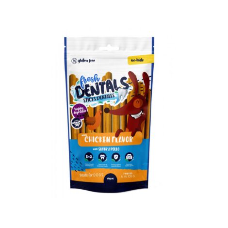 FRESH DENTALS STICKS PEQUEÑO POLLO 7*15GR